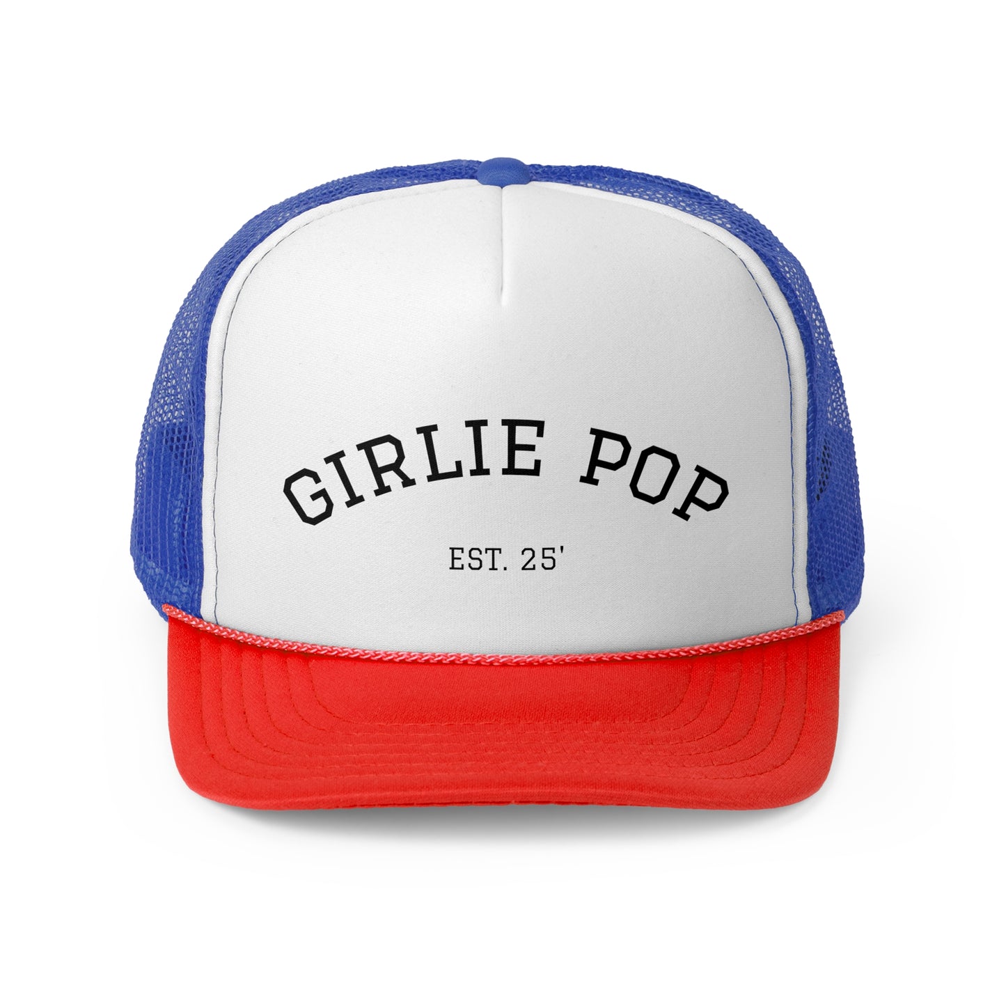 Blue/Red GirliePop Cap - Baseball