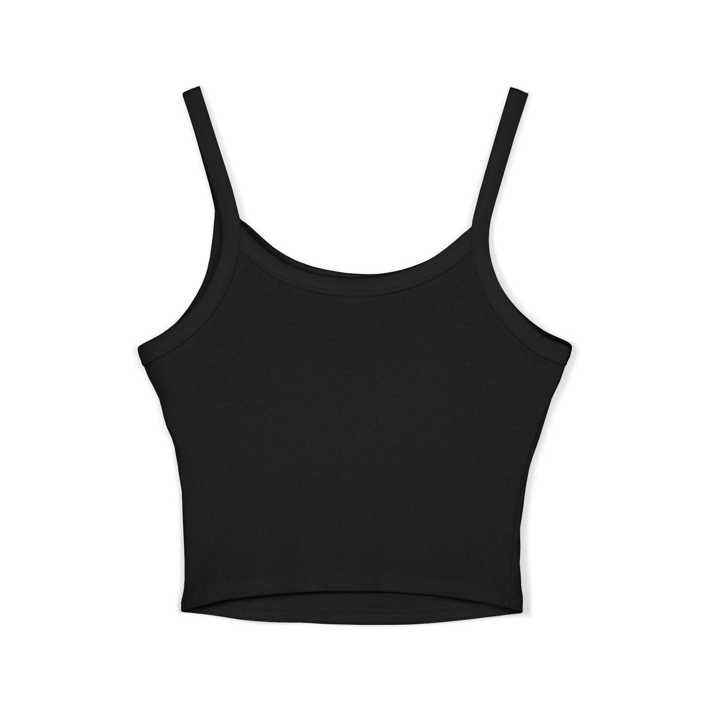 Black GirliePop Thin Strap Tank - Original Print