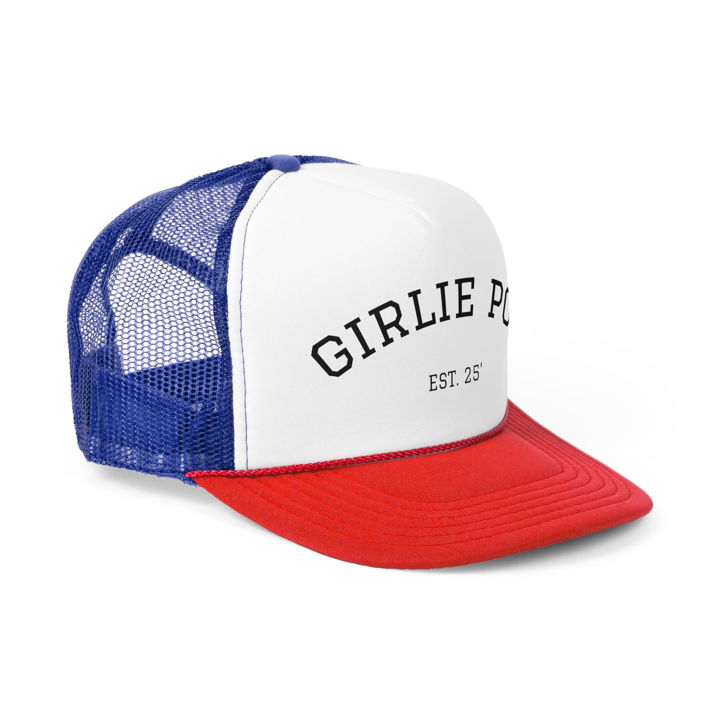 Blue/Red GirliePop Cap - Baseball