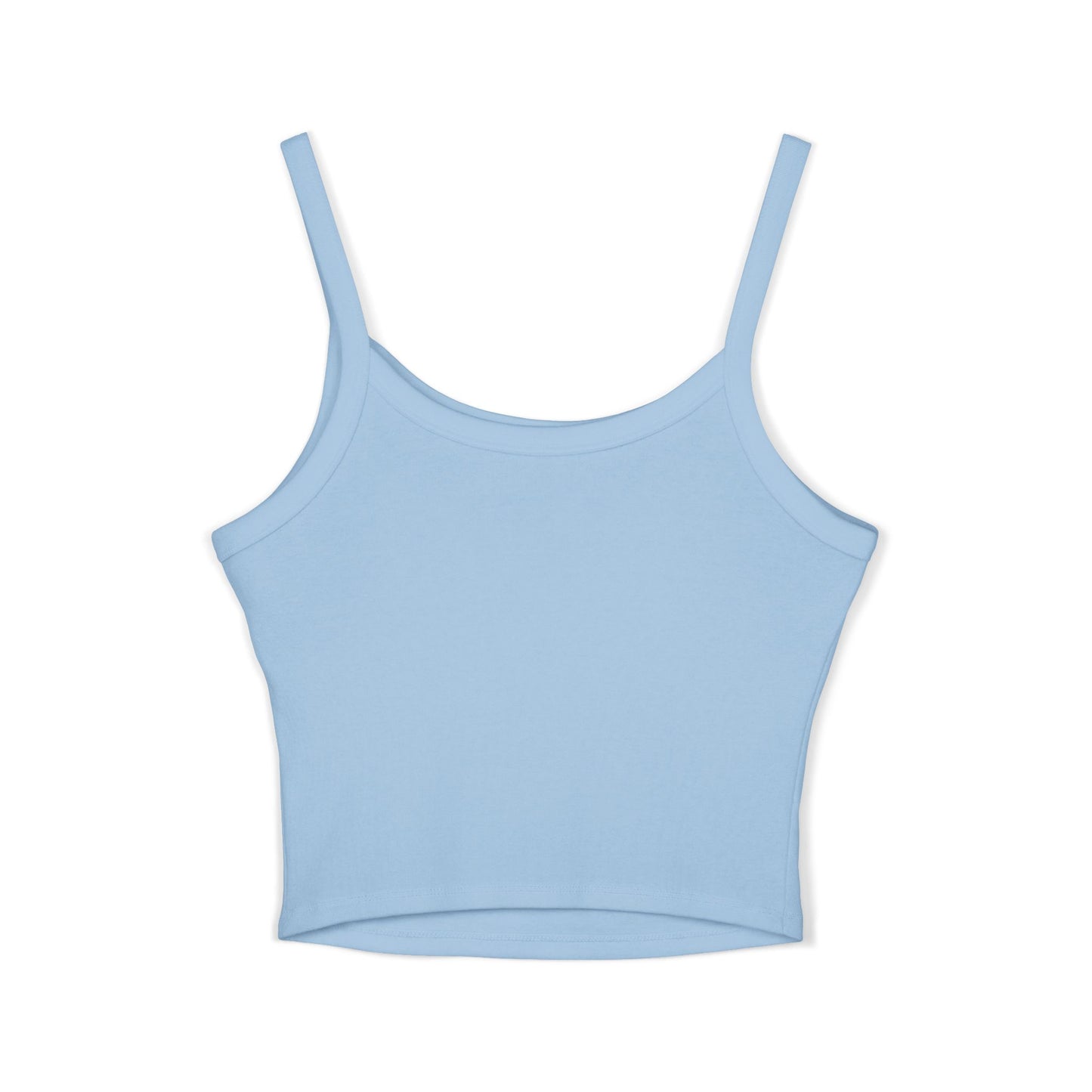 Baby Blue GirliePop Thin Strap Tank - Original Print