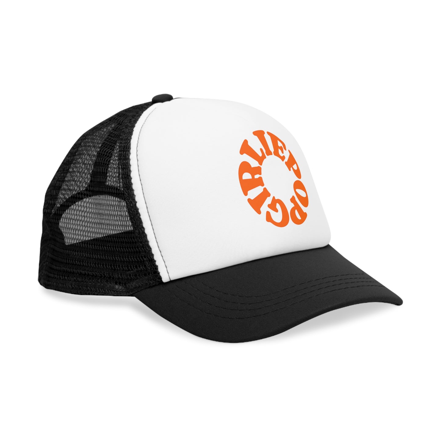 Pink GirliePop Cap - Swirl Print