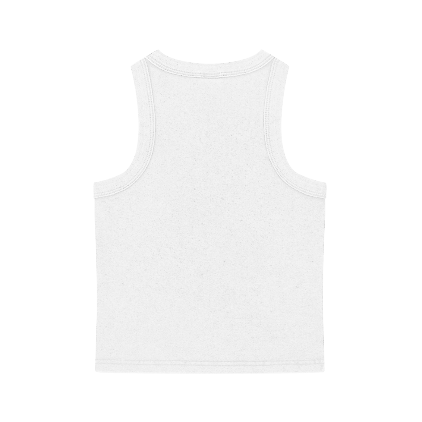 White GirliePop Tank Top - RockStar