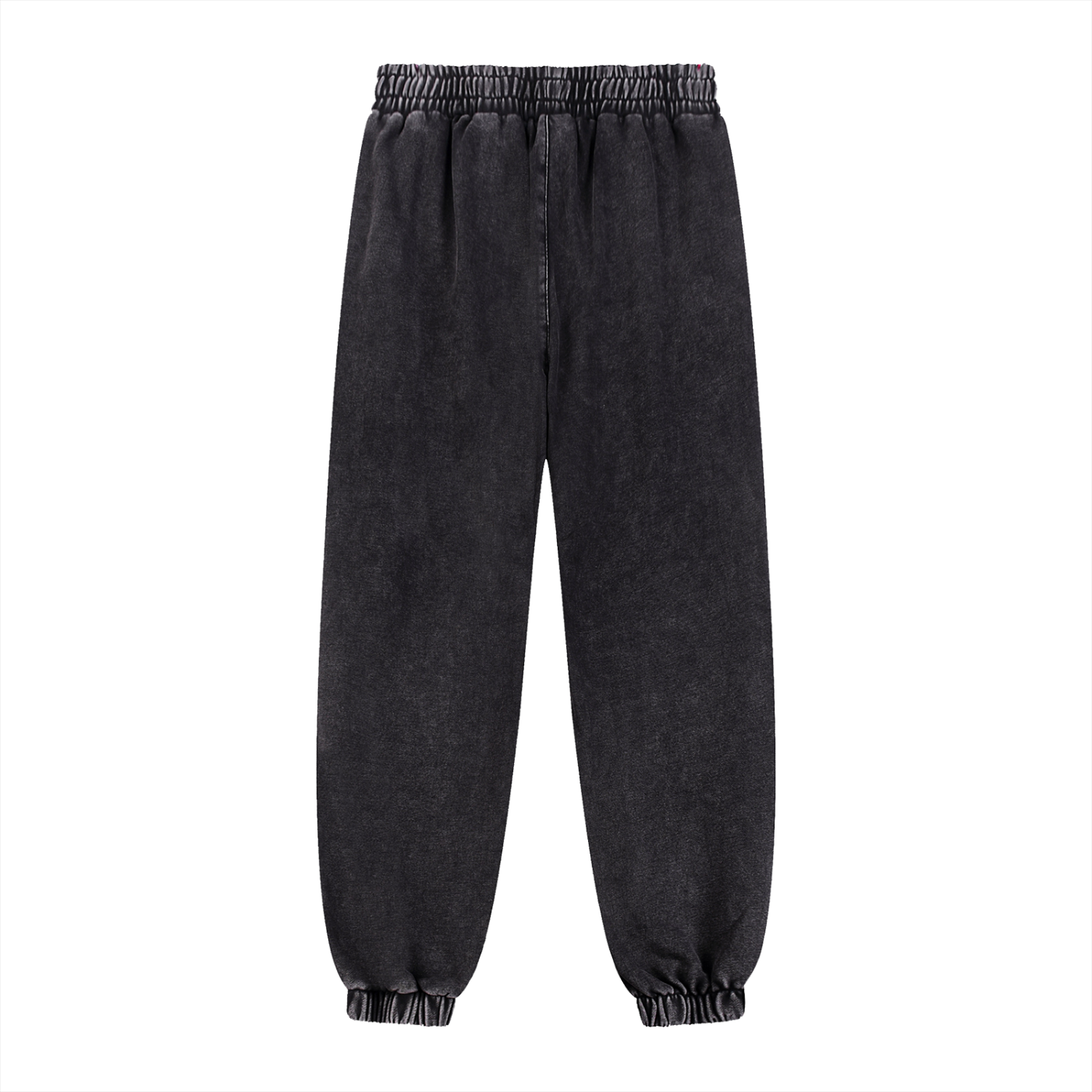 Black GirliePop Snow Wash Heavyweight Jogged Sweatpants - All Things GP