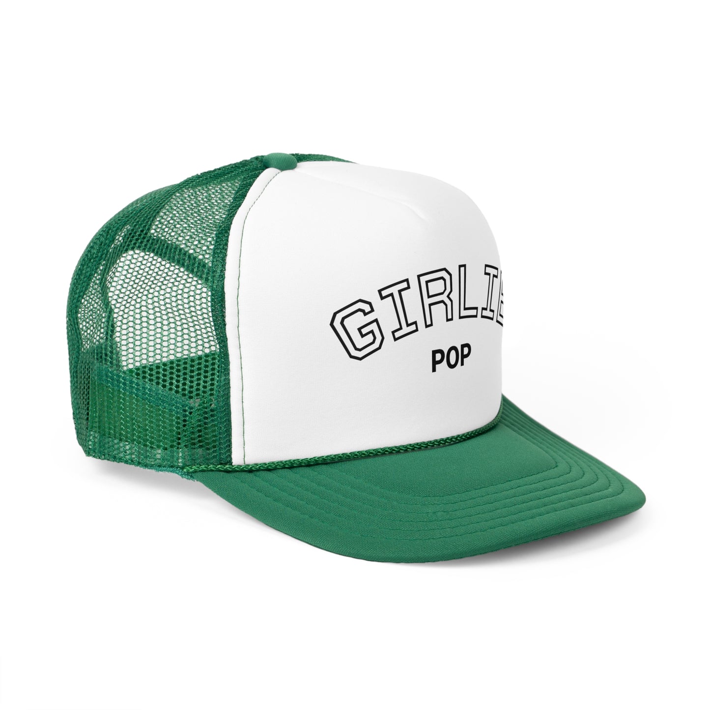 Green GirliePop Cap - Cutie