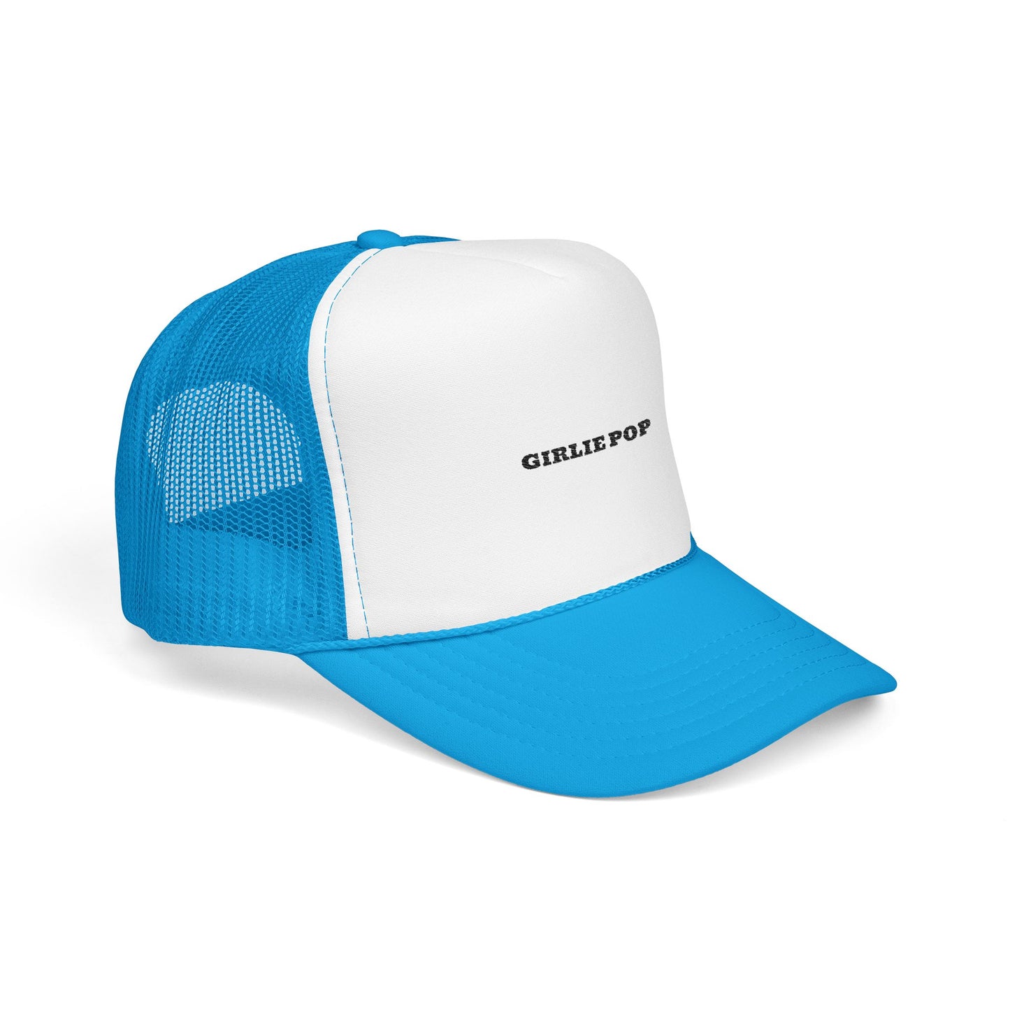 Baby Blue GirliePop Cap - Embroidery Print