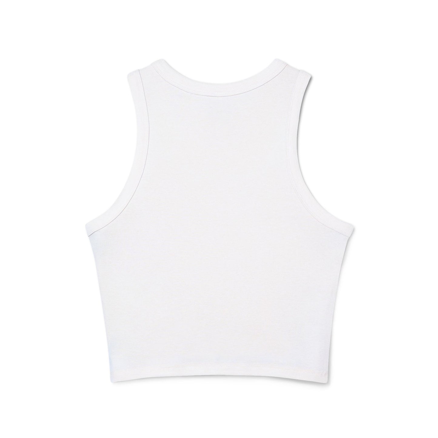 White GirliePop Tank - Pink Classic