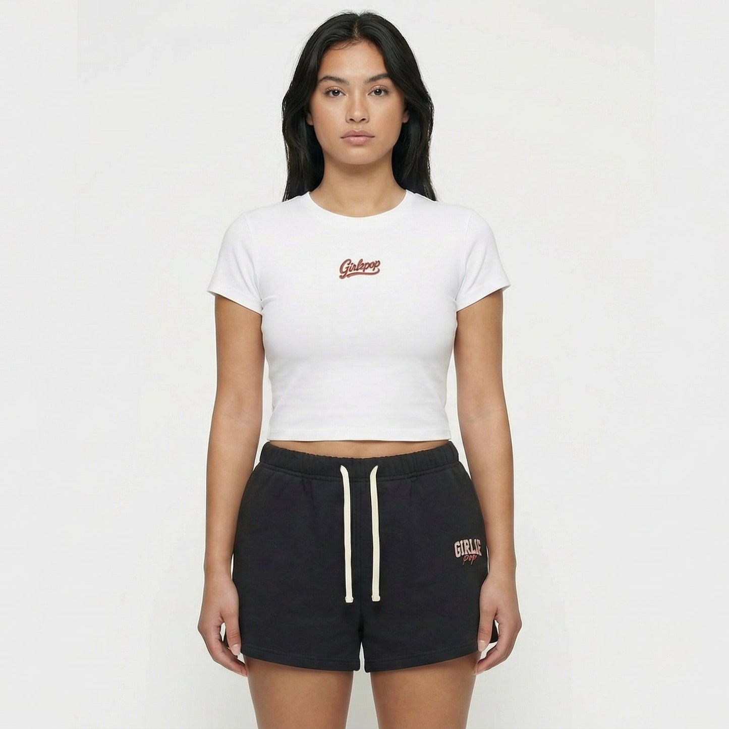 White GirliePop Baby Seamless T-Shirt