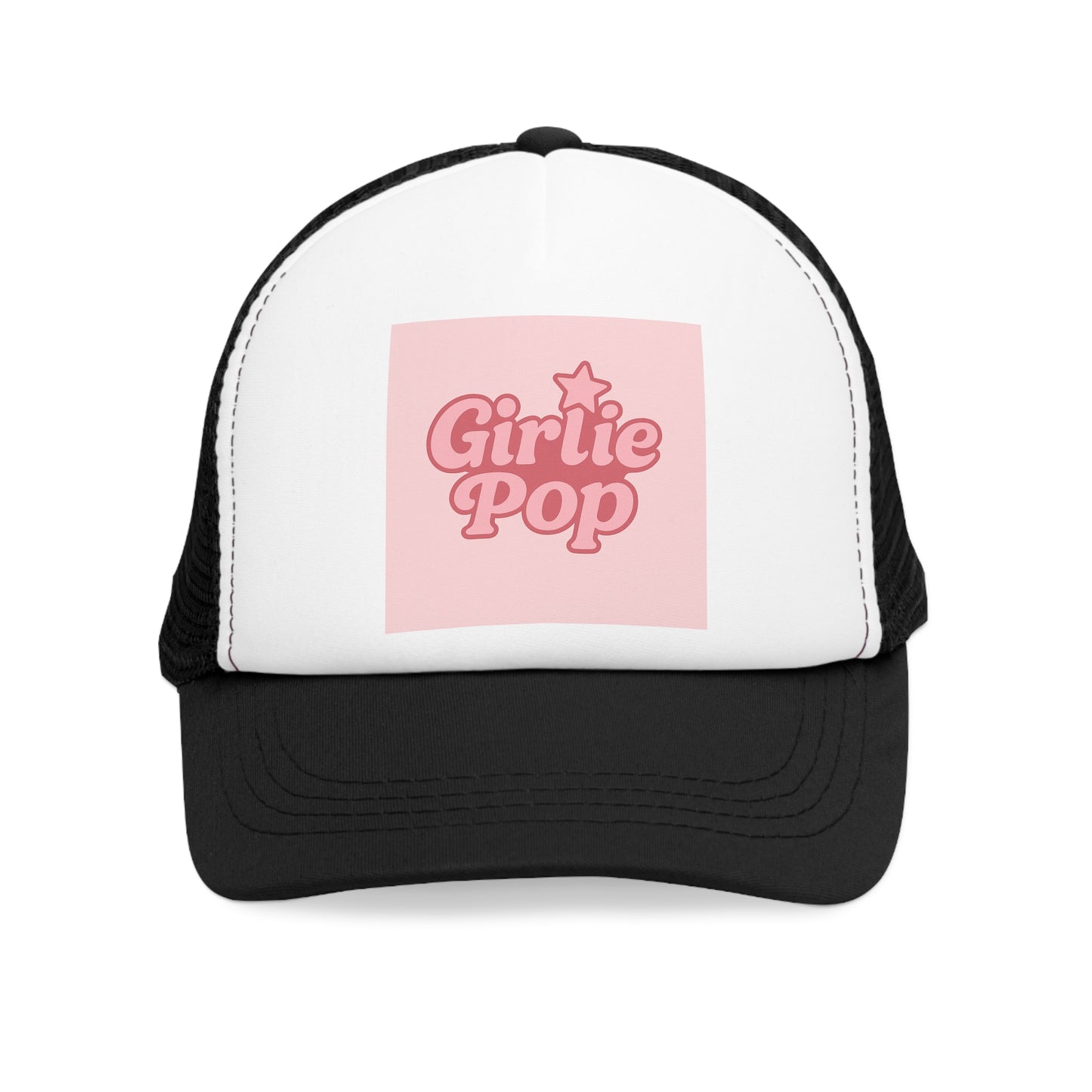 Black GirliePop Cap - Super Star