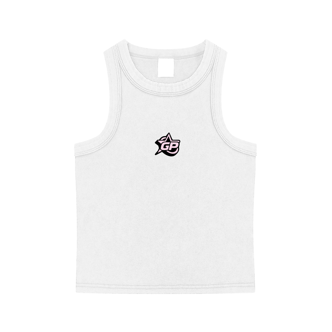 White GirliePop Tank Top - SGP