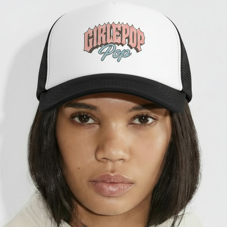 Black GirliePop Cap -  RockStar