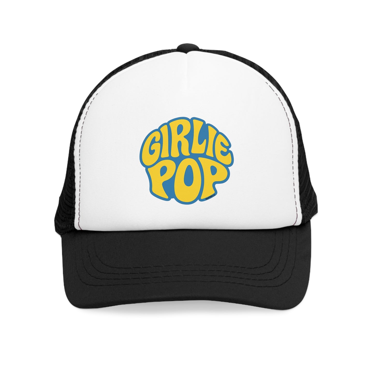 Black GirliePop Cap - Original Print