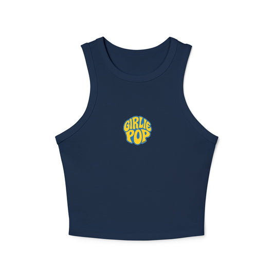 Navy Blue GirliePop Tank - Original Print
