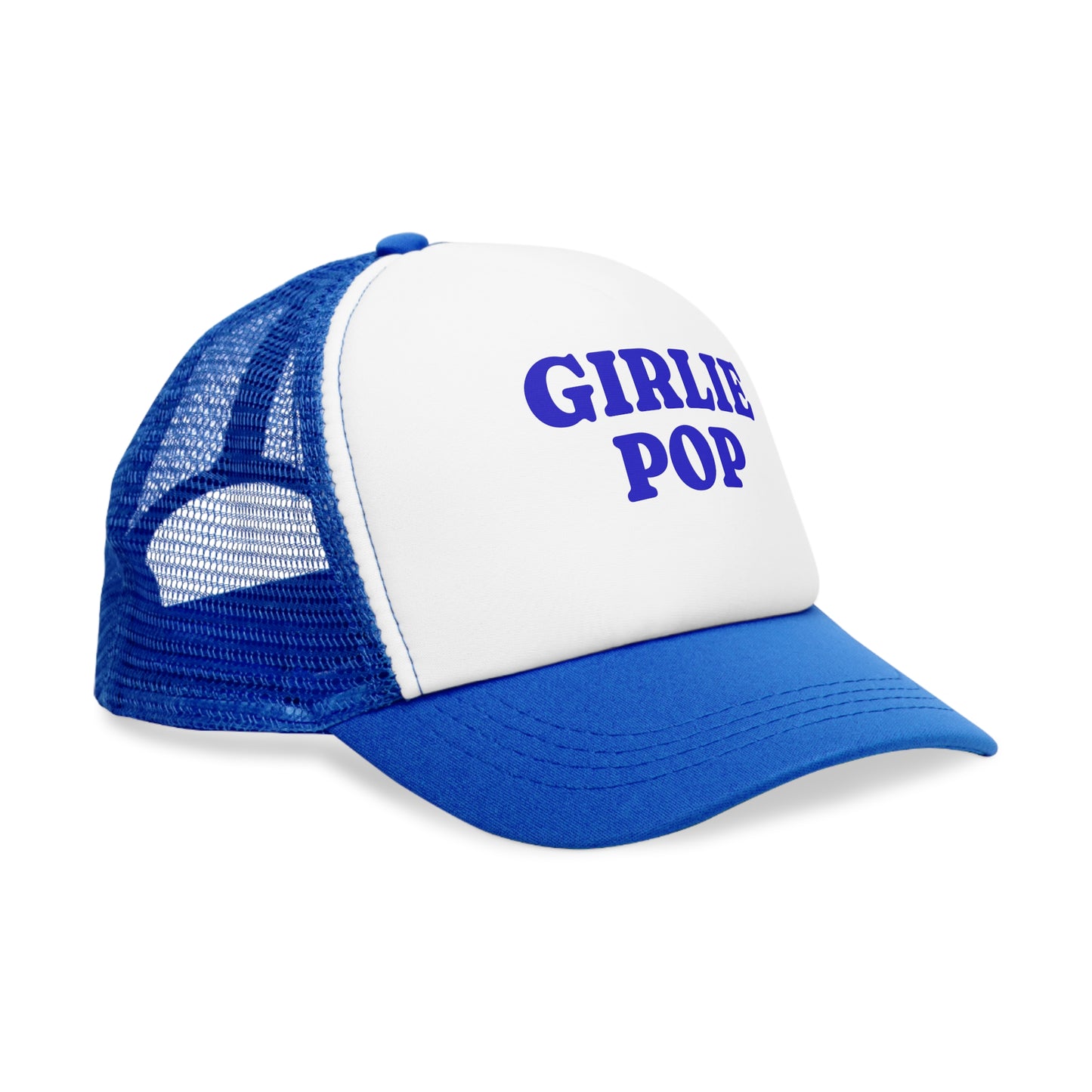 Blue GirliePop Cap - All Blue