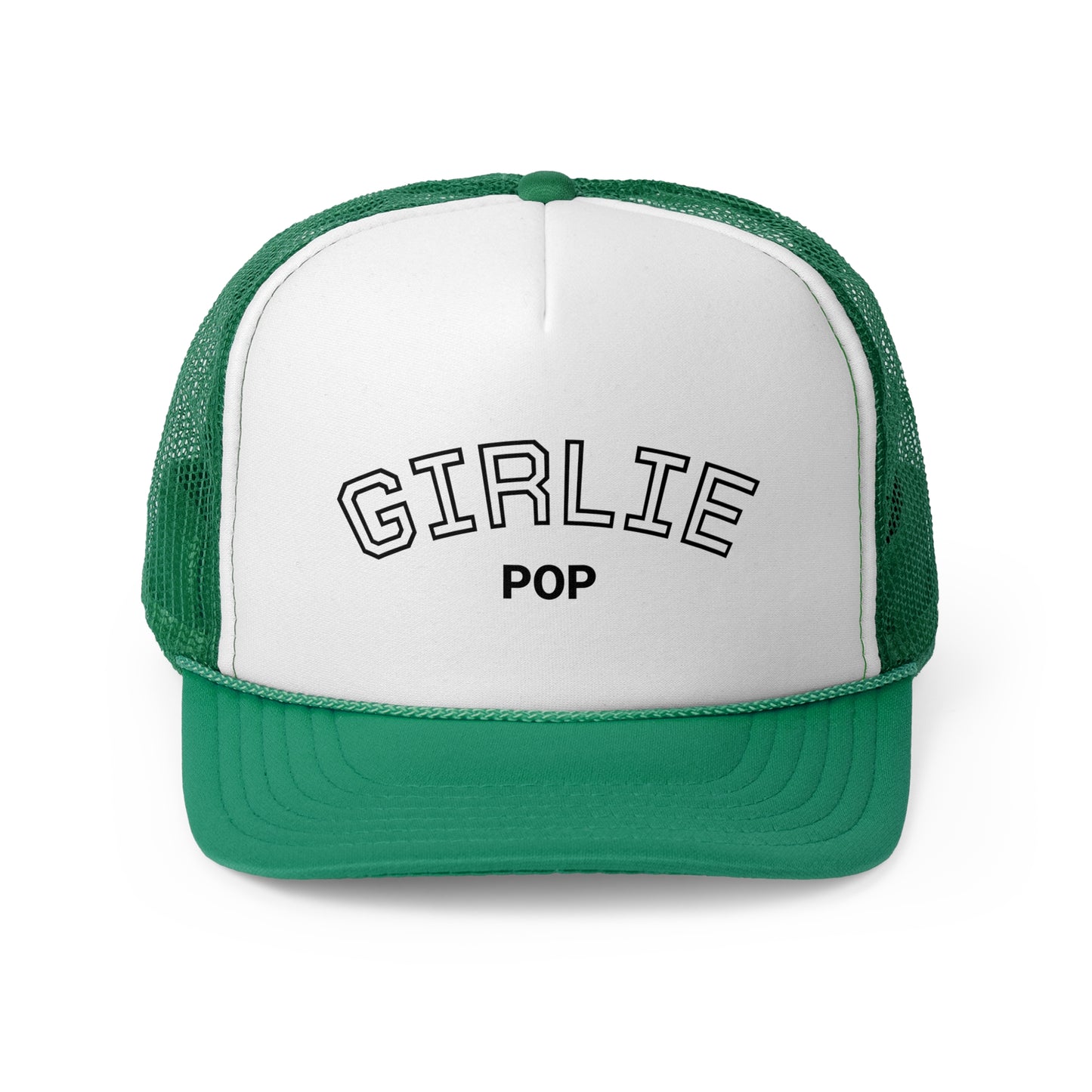 Green GirliePop Cap - Cutie