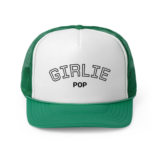 Green GirliePop Cap - Cutie