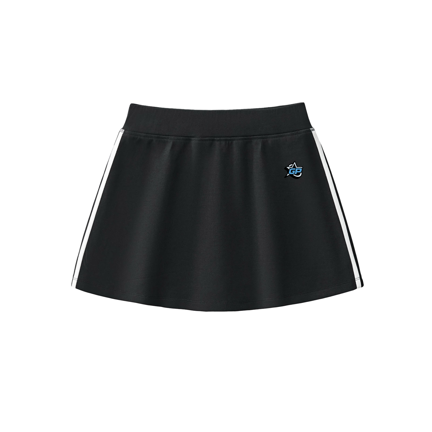 Black GirliePop Cooling Performance Short Skirt - SGP