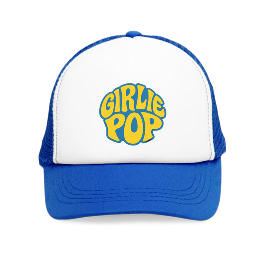 Fun ‘Girlie Pop’ Mesh Cap for Summer – Trendy Hat for Outdoor Activities, Festivals, Casual Wear, Birthday Gift