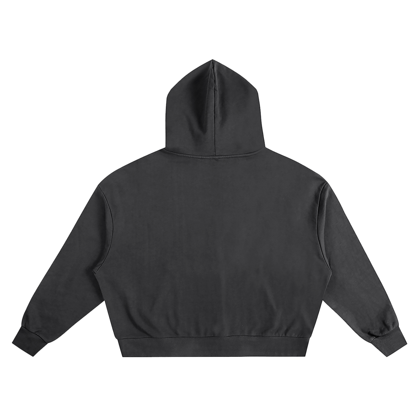 Black Boxy Oversized GirliePop Hoodie