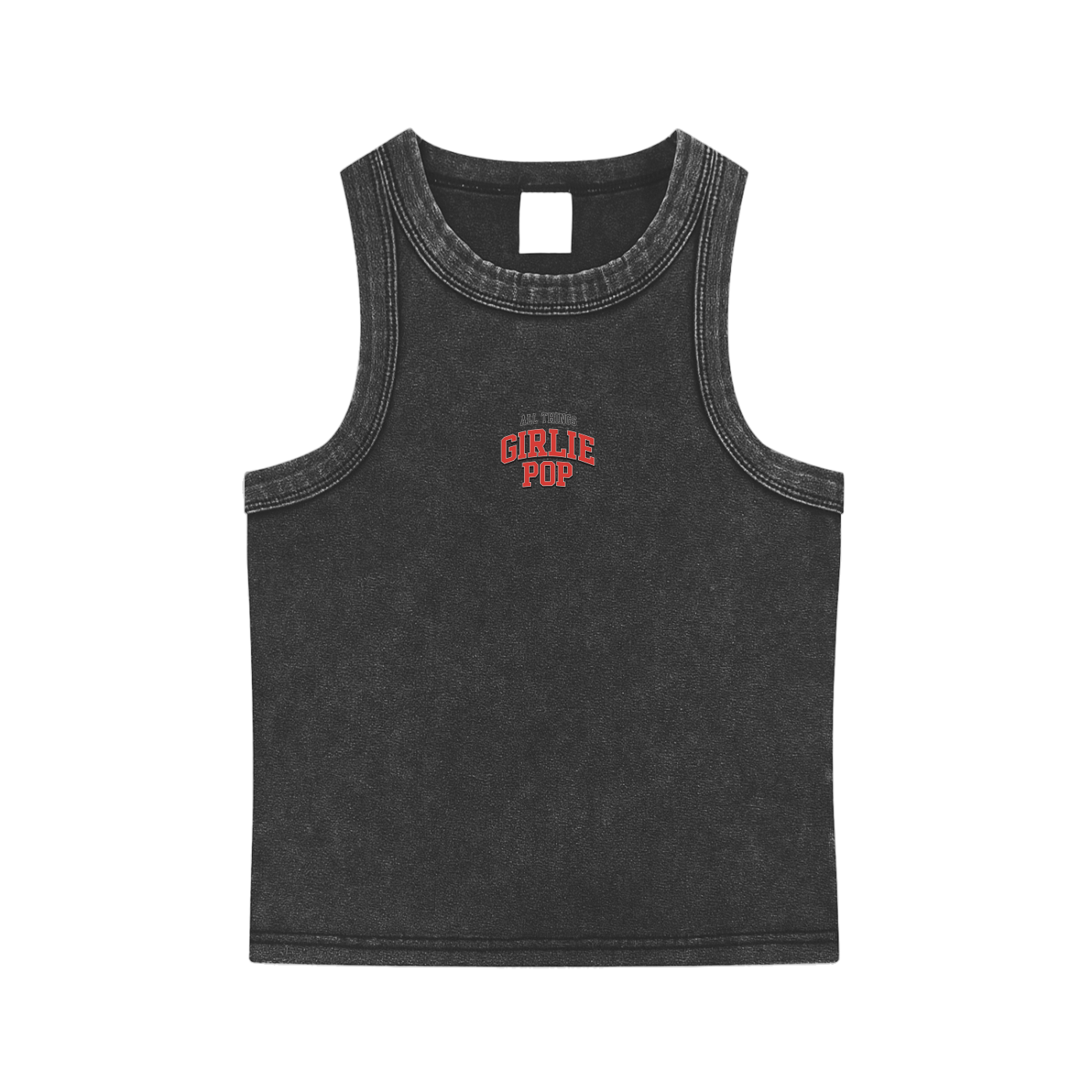 Black GirliePop Tank Top - All Things GP