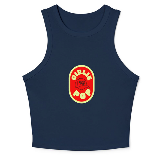 Navy Blue GirliePop Tank - Field Day