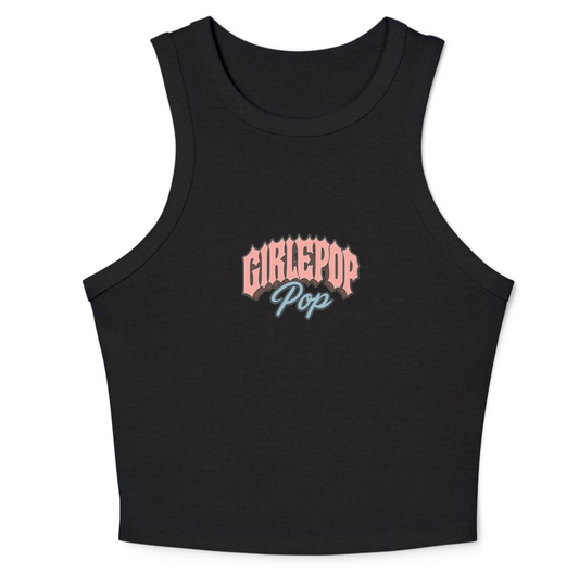 Black GirliePop Tank - RockStar