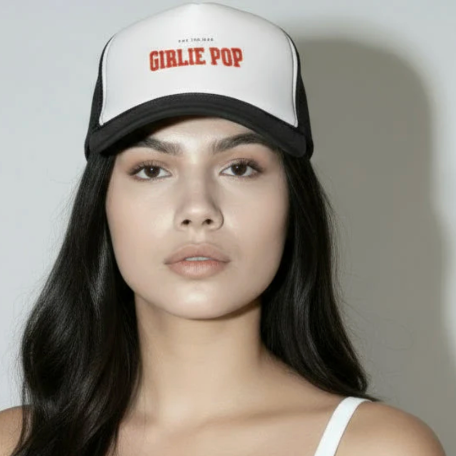 Black Girlie Pop Cap - All Things GP
