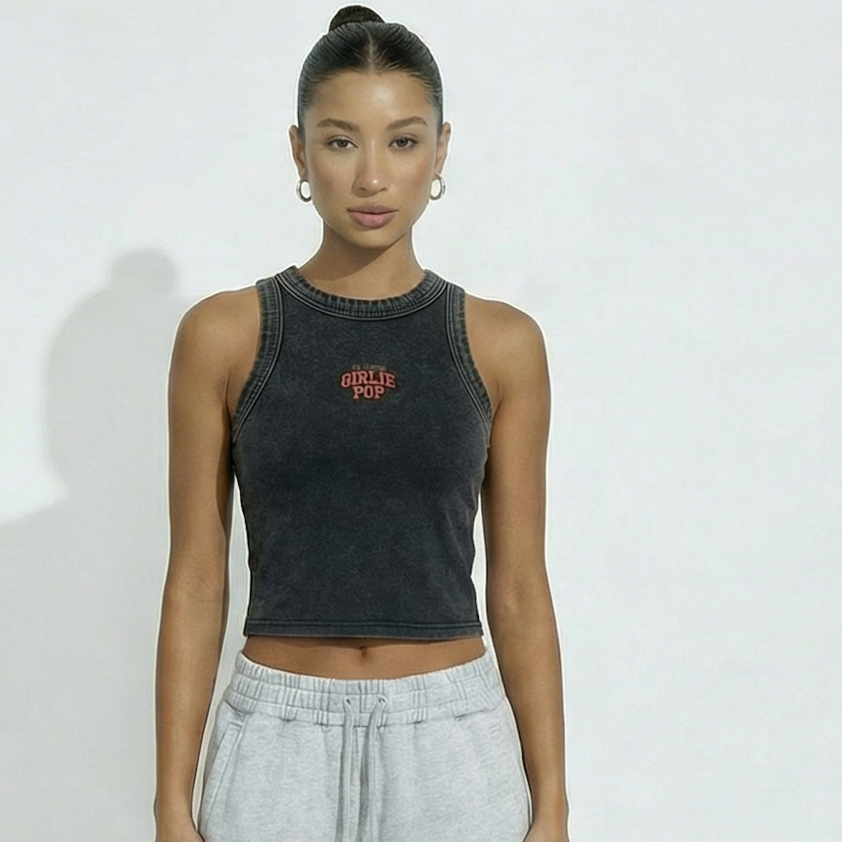 Black GirliePop Tank Top - All Things GP