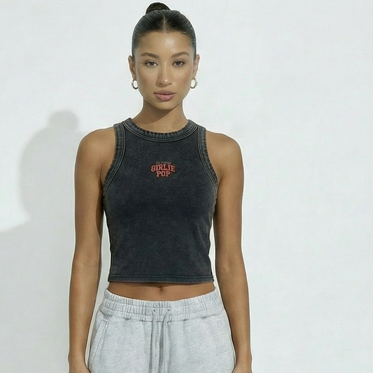 Black GirliePop Tank Top - All Things GP