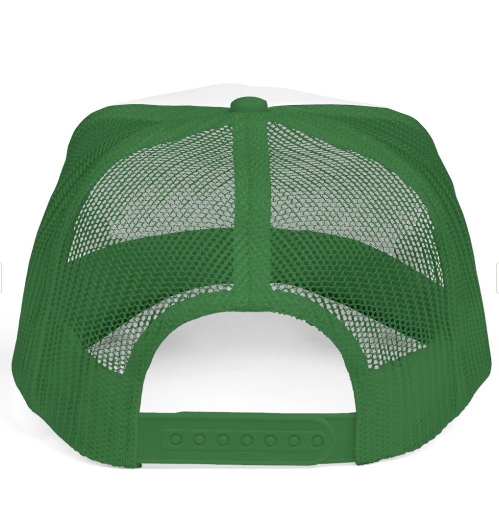 Green GirliePop Cap - Dip Dye