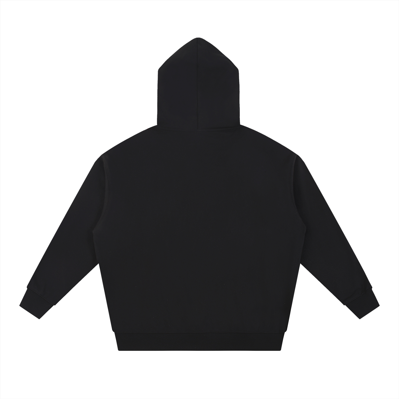 Black GirliePop Essential Heavyweight Hoodie - Varsity
