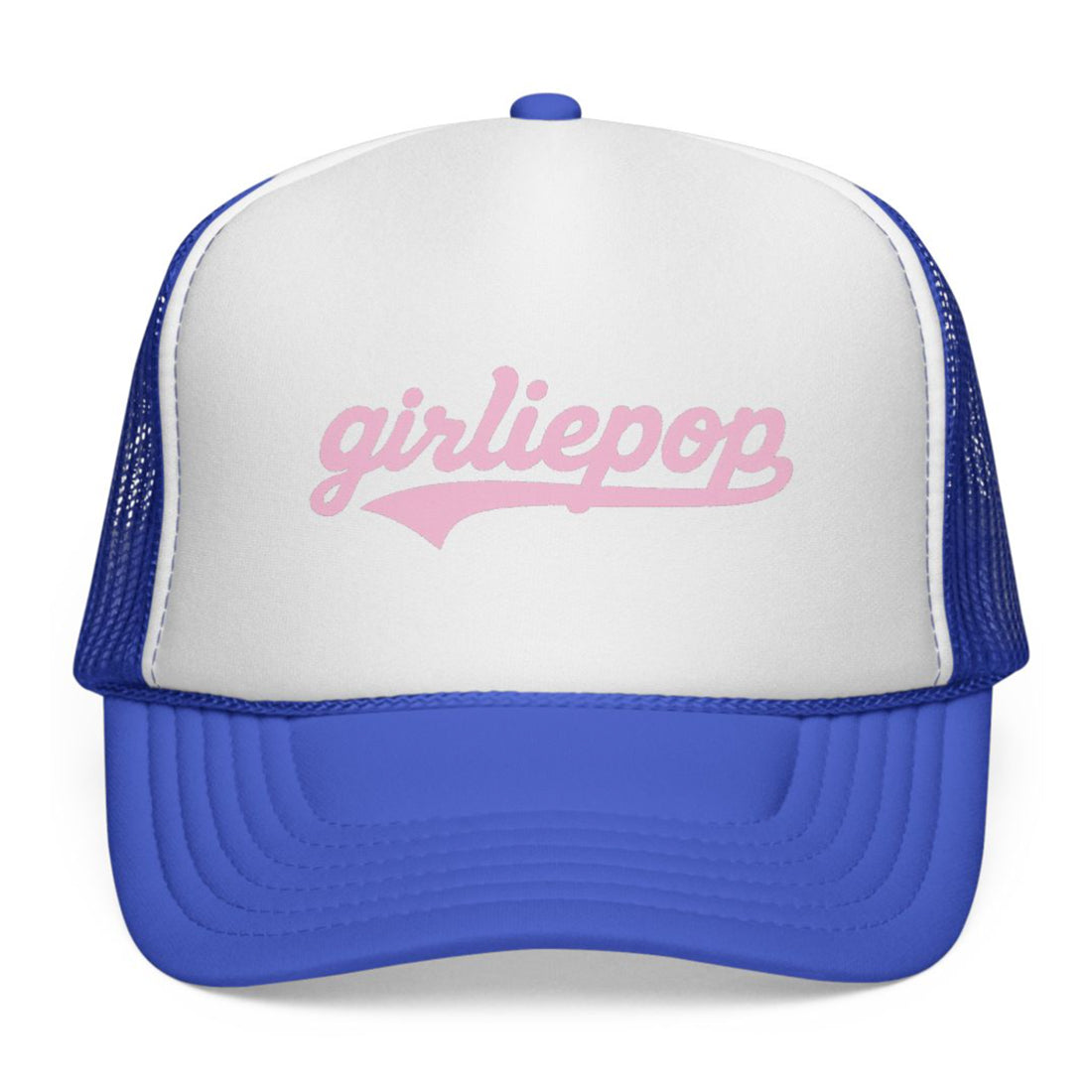 Royal GirliePop Cap - Pink Softball Print