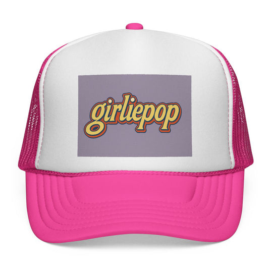 Pink GirliePop Cap - Urban Print