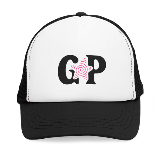 Black GirliePop Cap - Pink Star
