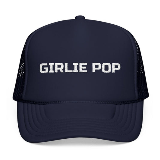 Navy Blue GirliePop Cap - Embroidery