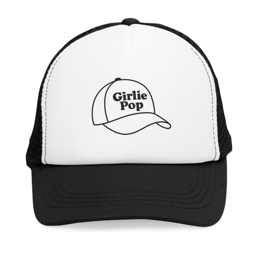 Black GirliePop Cap - Cap Print