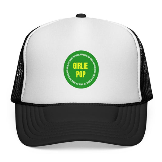 Black GirliePop Cap - Green Badge